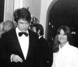 Warren Beatty et Julie Christie dans les années 70 