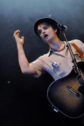 Pete Doherty en concert en France le 3 juillet 2009