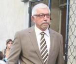 Le père de Jean, au mariage d'Alexandra Lamy et de son fils, le 25 juillet 2009.