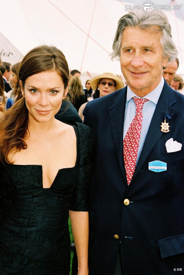 Anna Friel et Arnaud Bamberger, au Cartier Polo International Day 2009, dans la banlieue Londonienne, le 26 juillet 2009 ! 