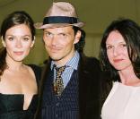Anna Friel, Matthew Williamson et Dervla Kirwan, au Cartier Polo International Day 2009, dans la banlieue Londonienne, le 26 juillet 2009 !
