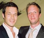 Paul Scuffor et Rupert Penry-Jones, au Cartier Polo International Day 2009, dans la banlieue Londonienne, le 26 juillet 2009 !