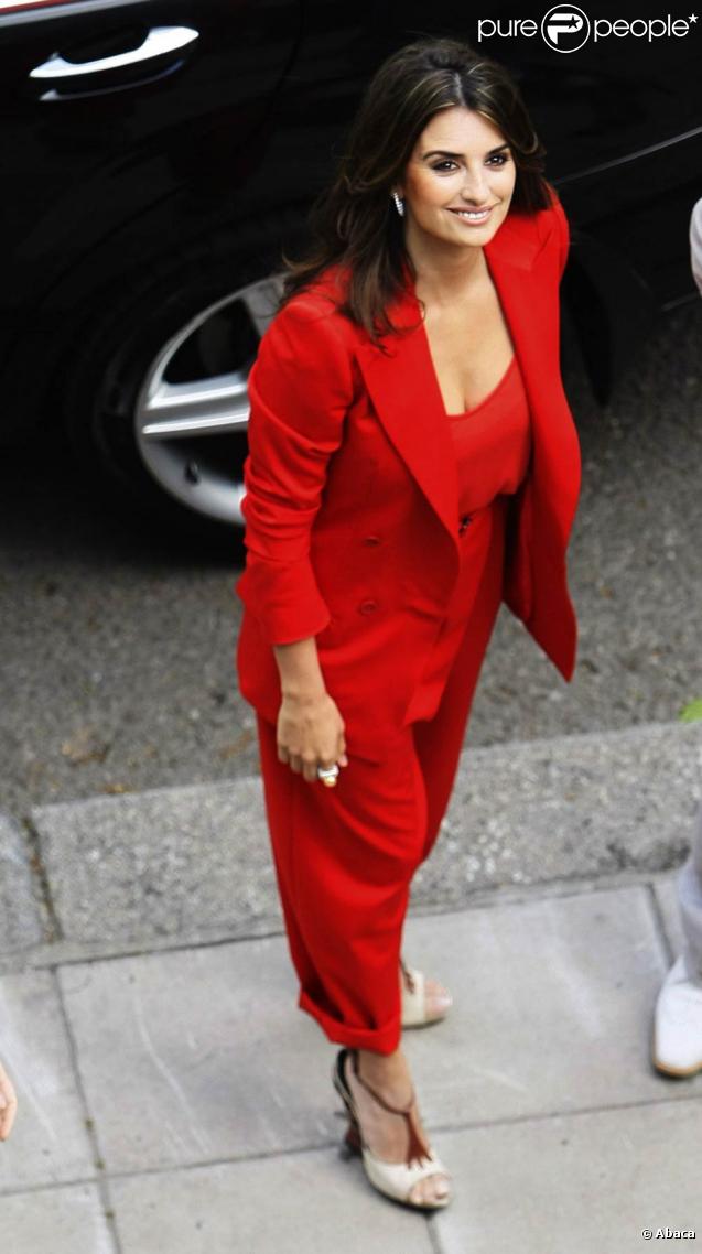 Penélope Cruz lors de la première londonienne de Broken Embraces, le 30 juillet 2009