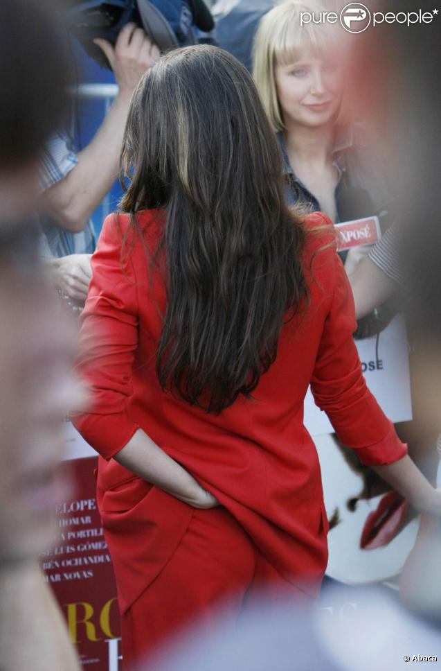 Penélope Cruz lors de la première londonienne de Broken Embraces, le 30 juillet 2009