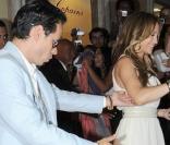 Jennifer Lopez a fait sensation le 30/07/09 avec son époux Marc Anthony à Rome