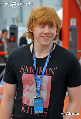 Rupert Grint, l'une des stars de  Harry Potter  !