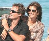 Cindy Crawford et son mari Rande Gerber  