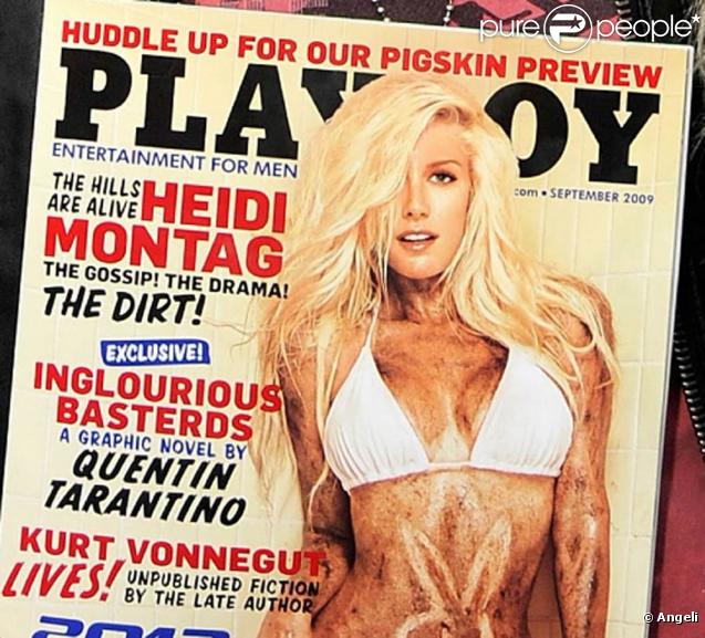 Heidi Montag en couverture de  Playboy  !