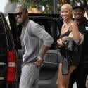 Amber Rose : mini short, crâne rasé et look sexy... Pari risqué pour la chérie de Kanye West !
