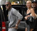 Kanye West et sa petite copine Amber Rose. Tous deux fashionistas dans l'âme, ils sont à la pointe de la mode. 