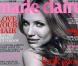 Cameron Diaz en robe noire échancrée et le regard mystérieux... on valide  !