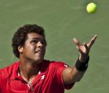 Jo-Wilfried Tsonga a battu pour la première fois Roger Federer à Montréal, le 14 août 2009