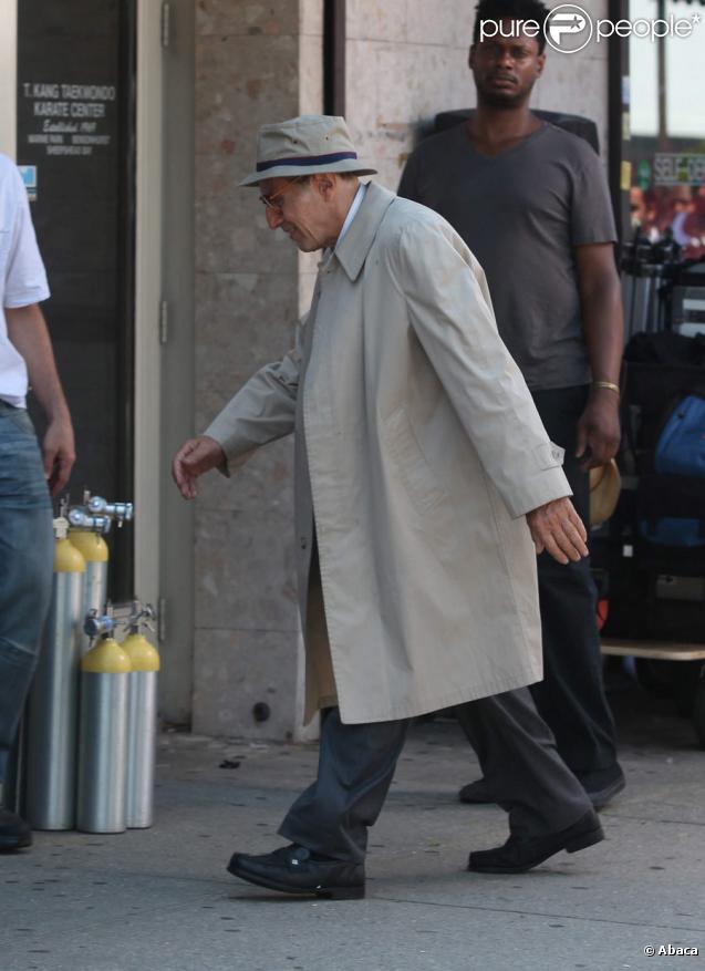 Al Pacino sur le tournage de You don't know Jack de Barry Levinson le 18 août 209à à New York