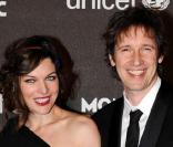 Milla Jovovich et Paul W.S. Anderson en février 2009 