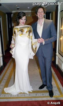 Milla Jovovich et son mari Paul W.S. Anderson