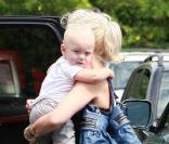 Gwen Stefani et son petit Zuma vont faire quelques courses. 22/08/09