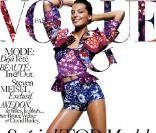 Daria Werbowy en couverture de  Vogue  !