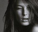 Daria Werbowy en couverture de  i-D  !