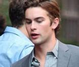 Blake Lively et Chace Crawford en plein tournage de Gossip Girl à New York