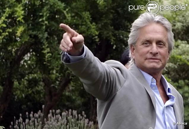 Michael Douglas en tournage de  Wall Street 2 - Money Never Sleeps  !