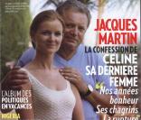 Jacques et Céline Martin en couverture de Paris Match