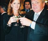 Jacques et Céline Martin en soirée