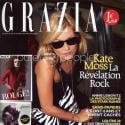 Le magazine Grazia s'est offert Kate Moss pour son 1er numéro... et ce nouveau magazine nous a conquis !
