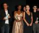 Sandrine Bonnaire et les artistes primés lors de la cérémonie de clôture du deuxième Festival du Film Francophone d"Angoulême, le 30 août 2009 !