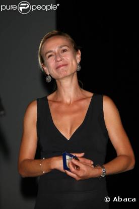 Sandrine Bonnaire lors de la cérémonie de clôture du deuxième Festival du Film Francophone d'Angoulême, le 30 août 2009 !