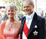 Ulf Dinkespiel et sa femme Louise le samedi 29 août 2009 au mariage de leur fils Jan Dinkespiel et Ellen Stendhal