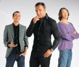 Les trois animateurs du 6-9 d'NRJ Nikos, Flo et Mustapha