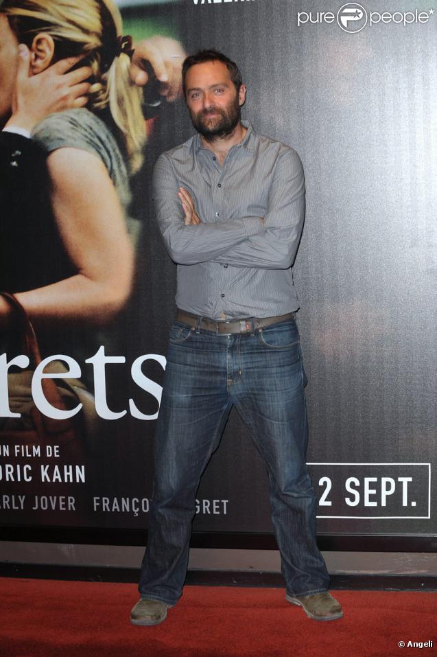 Cédric Kahn lors de la première du film Les Regrets à Paris le 31 août 2009