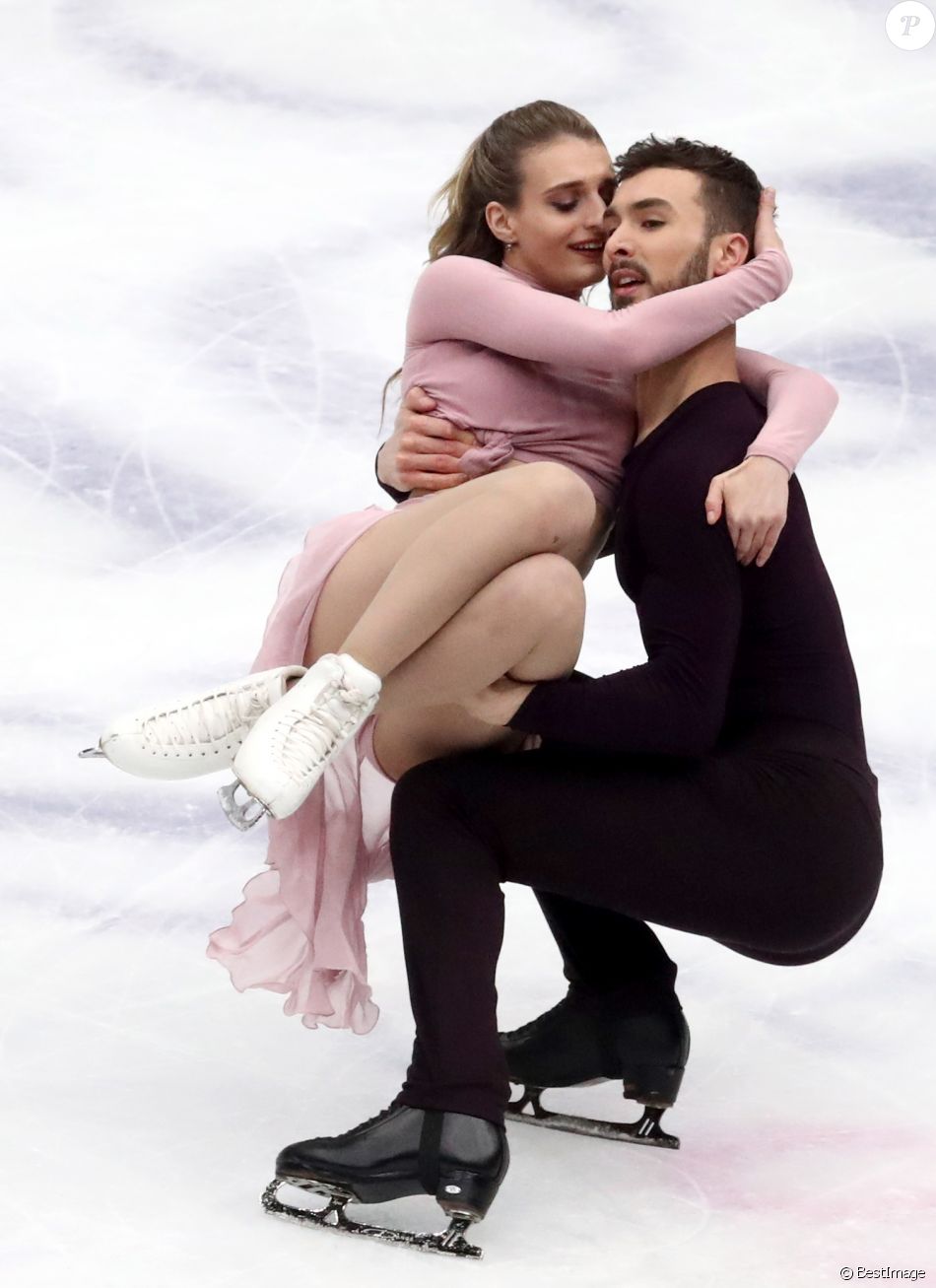 Les patineurs français Guillaume Cizeron et Gabriella Papadakis