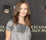 Olivia Wilde lors de la présentation du nouveau parfum Escada