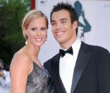 Federica Pellegrini et Luca Marin sur le tapis rouge du Lido, à l'occasion de la 66e Mostra de Venise, le 2 septembre 2009 !