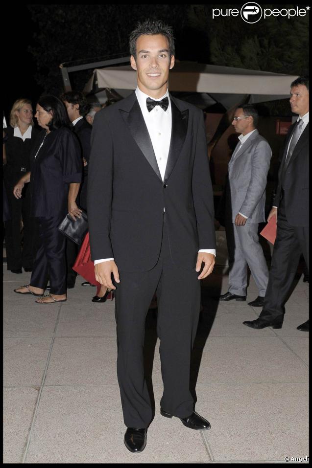 Luca Marin lors de la soirée du film  Baaria , à la Mostra de Venise, le 2 septembre 2009 !
