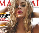 Keeley Hazell en couverture de  Maximal ... avec typo.