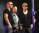 Enrique Iglesias à un concert reggaeton à Buenos Aires le 2 septembre 2009