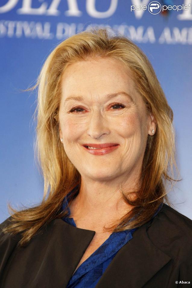 Meryl Streep, lors de la présentation de  Julie et Julia , à l'occasion du 35e Festival de Deauville, le 5 septembre 2009 !