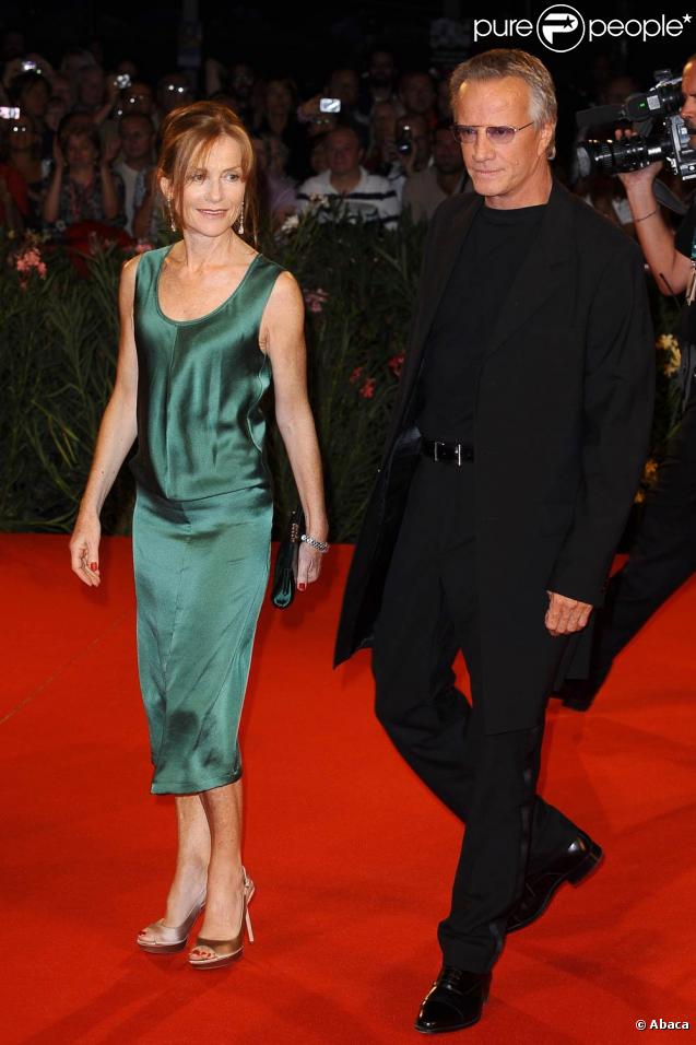 Christophe Lambert et Isabelle Huppert ont présenté  White Material , à l'occasion de la 66e Mostra de Venise, le 6 septembre 2009 !