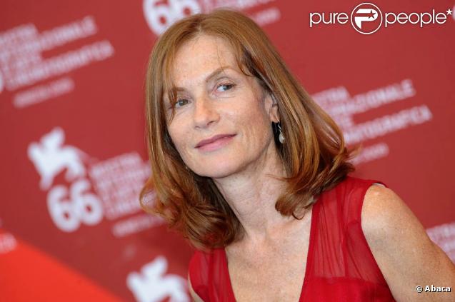 Isabelle Huppert a présenté  White Material , à l'occasion de la 66e Mostra de Venise, le 6 septembre 2009 !