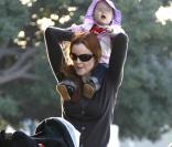 Marcia Cross et ses jumelles...