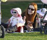 Marcia Cross et ses jumelles...