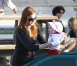 Marcia Cross et ses jumelles...
