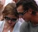 Pendant que Roger Federer enlève le haut, Gavin Rossdale s'occupe de... sa femme Mirka !