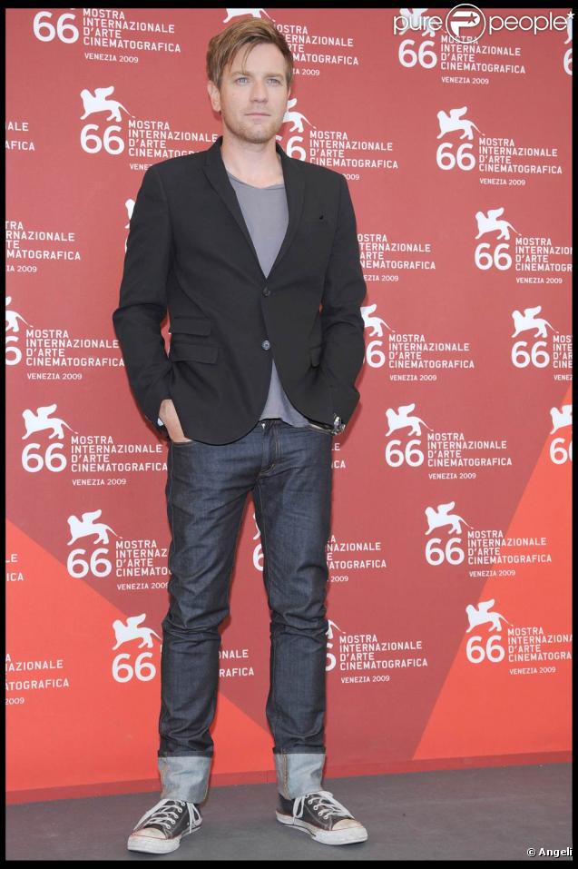 Ewan McGregor, à la 66e Mostra de Venise, le 8 septembre 2009 !
