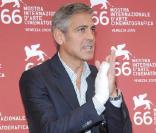 George Clooney (ne me parlez pas de ma vie privée !), à la 66e Mostra de Venise, le 8 septembre 2009 !