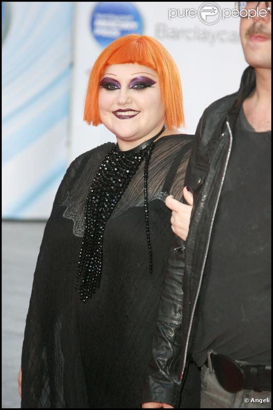 Beth Ditto à Londres pour le prix 
