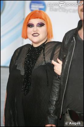 Beth Ditto à Londres pour le prix BarclayCard Mercury, le 8 septembre 2009