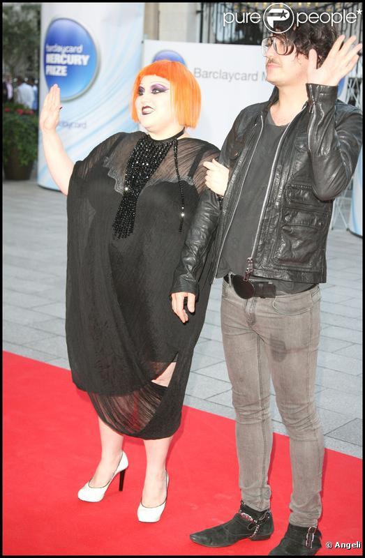 Beth Ditto à Londres pour le prix 